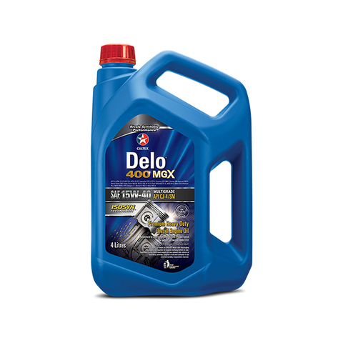 Delo® 400 MGX (Multigrade Heavy-Duty Engine Oil)